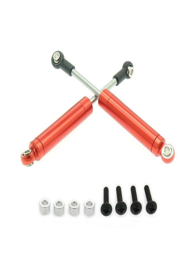HobbyCrawler 4-Pack Shock Absorber Damper Internal Spring 102mm for 1/10 Crawler Truck HSP HPI AXIAL Tamiya LOSI RC Car Metal Upgraded Parts(red) - Image 5